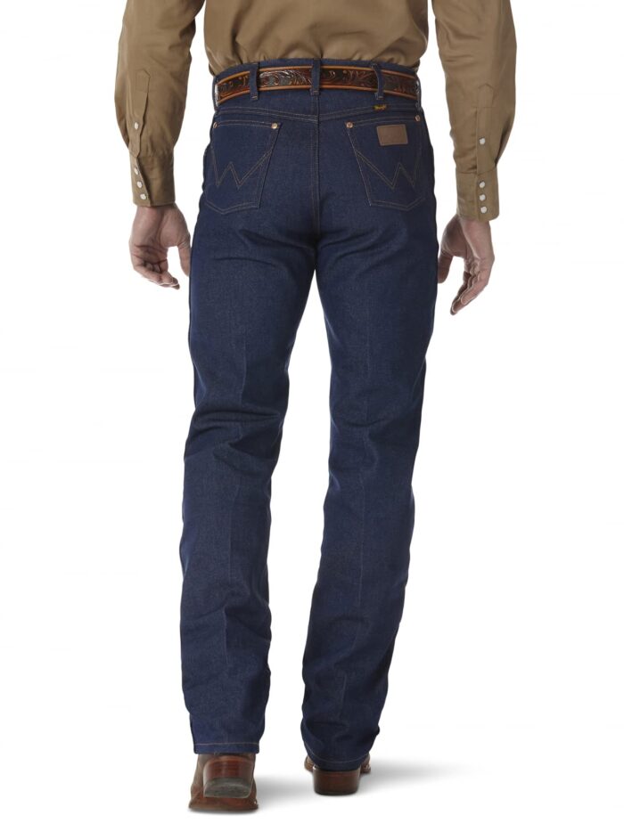 Wrangler Men's 13MWZ Cowboy Cut Original Fit Jean, Rigid Indigo, 36W x 32L - Image 6